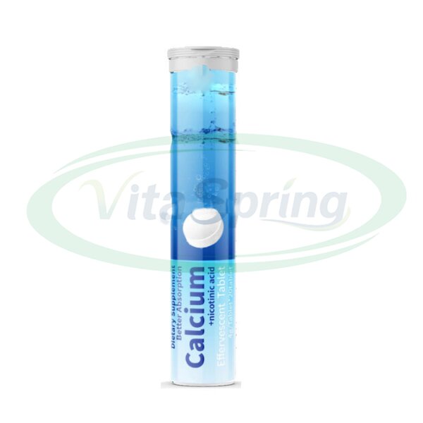Calcium Effervescent Tablets Manufacturer - with Vitamin D3 Magnesium for Immune Bone Health & OEM