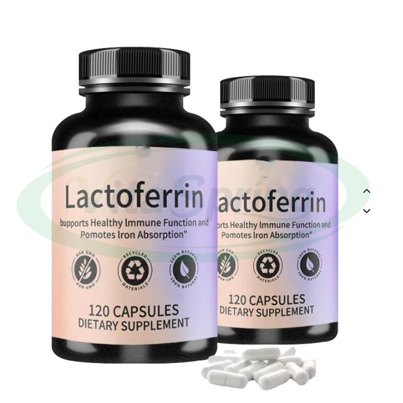 Lactoferrin Capsules Manufacturer - Bovine Colostrum Food Grade Dietary Supplement Private Label & VitaSpring