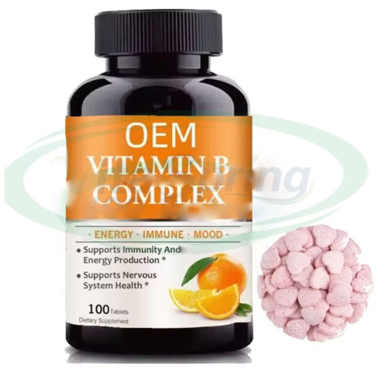 Vitamin B Complex Tablets Manufacturer - Private Label Mineral Supplement & VitaSpring