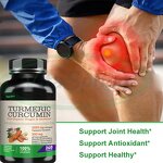 Curcumin Tablets Manufacturer - 400mg 500mg Turmeric Root Extract for Joint Health & VitaSpring