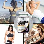 L-Carnitine Gummies Manufacturer - Pre Workout Slimming Product with Green Tea & VitaSpring