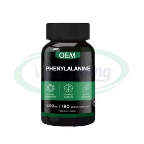 Phenylalanine Capsules Manufacturer - 500mg L-Phenylalanine Amino Acid Nutritional Supplement & VitaSpring
