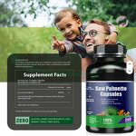 Saw Palmetto Capsules Manufacturer - Vegan Extract for Men Health Support & VitaSpring OEM ODM