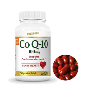 Coenzyme Q10 Capsules Manufacturer - Water Soluble Q10 Softgel Bulk Private Label & VitaSpring OEM