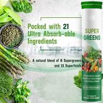 Super Greens Tablets Manufacturer - Green Superfood Fruit Vegetable Multivitamin Slimming Effervescent & VitaSpring OEM