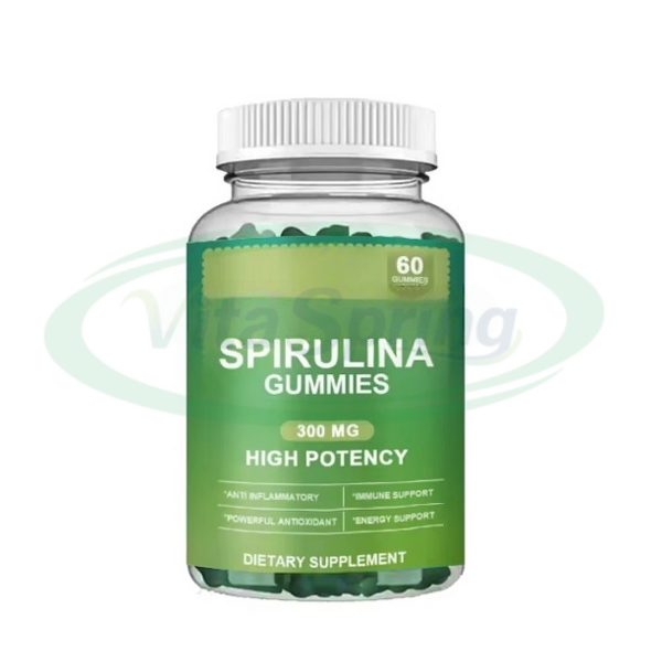 Spirulina Gummies Manufacturer - Immune Support Organic with Chlorella Private Label & VitaSpring OEM