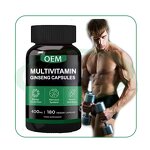 Ginseng Capsules Manufacturer - Multivitamin Mineral Energy Boost for Men & VitaSpring OEM