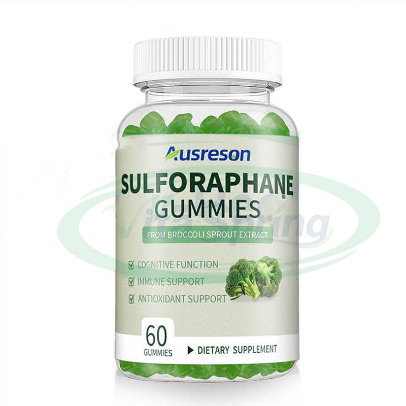 Sulforaphane Gummies Manufacturer - Broccoli Seed Extract Liver Cleanse Detox Support & VitaSpring OEM