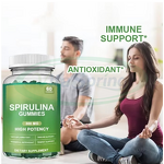 Spirulina Gummies Manufacturer - Immune Support Organic with Chlorella Private Label & VitaSpring OEM