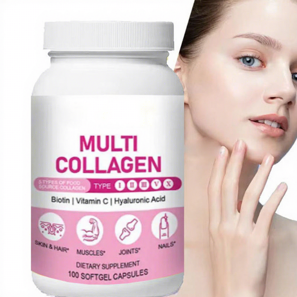 Multi Collagen Capsules Manufacturer - Beauty Products Complex with Vitamin & VitaSpring