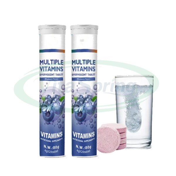 Multivitamin Effervescent Tablets Manufacturer - 4g Halal Supplement & VitaSpring OEM