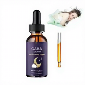 GABA Liquid Drops Manufacturer - with L-Theanine Melatonin Food Grade Sleep Supplement & VitaSpring OEM