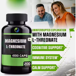 Magnesium L-Threonate Capsules Manufacturer - 500mg 2000mg Nutrition Supplement & VitaSpring OEM