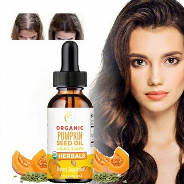Pumpkin Seed Oil Drops Manufacturer - 100% Organic Pure Cold Pressed for Hair Growth & VitaSpring OEM