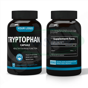 L-Tryptophan Capsules Manufacturer - 5-HTP GABA Amino Acid Supplement Private Label & VitaSpring