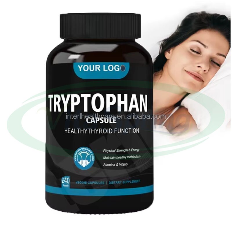 L-Tryptophan Capsules Manufacturer - 5-HTP Feed Grade Amino Acid Private Label & VitaSpring