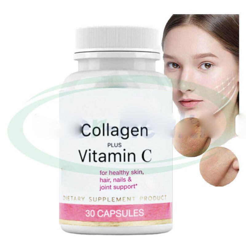 Collagen Pills Manufacturer - Super Collagen with Vitamin C for Skin Whitening Hydrolyzed & VitaSpring Label