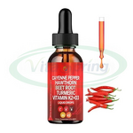 Cayenne Pepper Drops Manufacturer - with Hawthorn Vitamin D3 K2 Beet Root Turmeric Curcumin & VitaSpring OEM