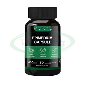 Epimedium Capsules Manufacturer - 500mg Herbal Extract with Maca Ginseng & VitaSpring