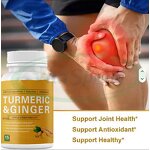 Curcumin Ginger Capsules Manufacturer - Turmeric with Black Pepper for Joint Support & VitaSpring