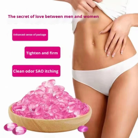 Sample Support Papa Rose Healthcare Supply Women's Intimate Care Capsules Manufacturer - Pink Moisturizing Firming Tightening