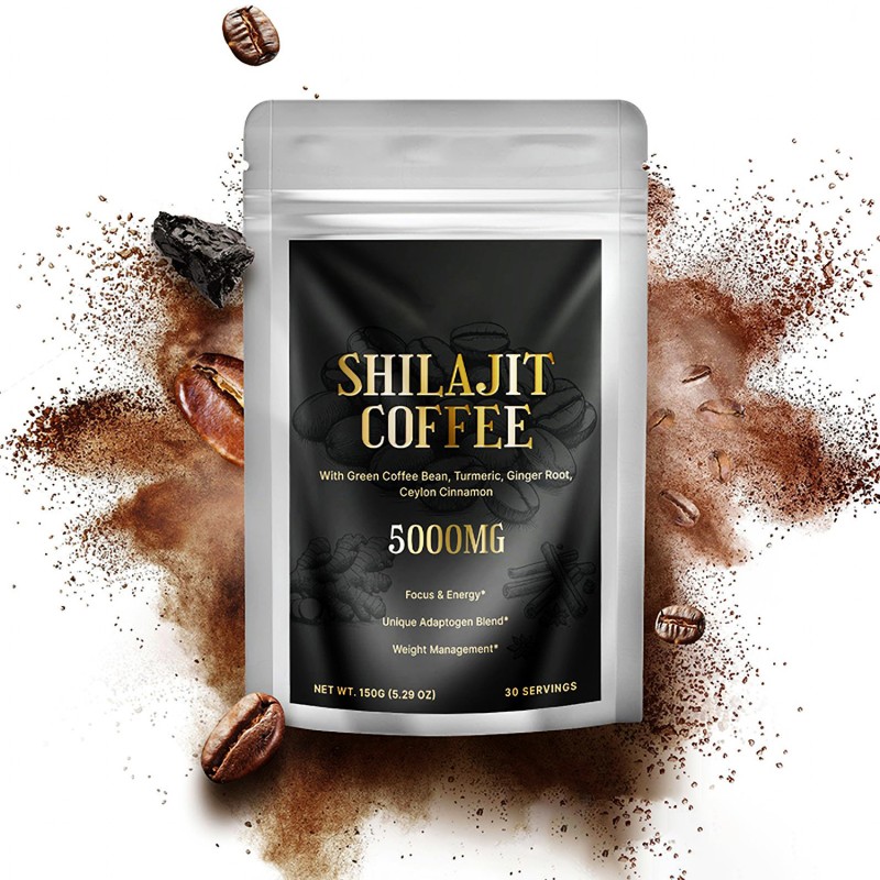 OEM/ODM/OBM Private Label Shilajit Instant Coffee Powder Manufacturer - Himalayan Pure Coffee Blend for Immune Support