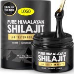 Authentic Pure Himalayan Shilajit Resin Manufacturer - 85% Fulvic Acid Large Jar Herbal Supplements Lab Tested