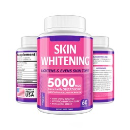 Wholesale 2000mg Halal Skin Whitening Capsules Manufacturer - Healthcare Supplement for Skin Brightening