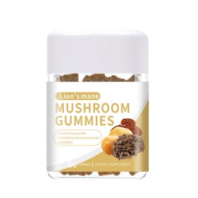 OEM/ODM Vegan Lion's Mane Mushroom Gummies Manufacturer - Organic Nootropics Brain Supplement with Private Label