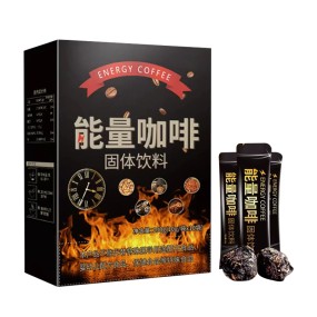 Factory Direct Men's Energy Quick-Soluble Coffee Manufacturer - Three-in-One Coffee with Deer Whipper Ginseng