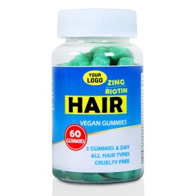 Advanced Hair Complex Biotin Hair Growth Supplement Manufacturer - Support Thicker Biotin Capsules Gummy Vitamin