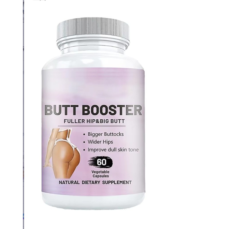 OEM Hip Butt Enlargement Capsules Manufacturer - Private Label Vegan Butt Hips Enlargement Buttock Enhancement 60 Capsules