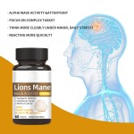 OEM Private Label Lion's Mane Tablet Supplement Capsules Manufacturer - Lions Mane Mushroom Powder Capsules