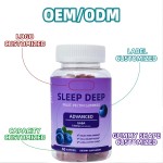 OEM Sleep Well Supplement Relax Candy Manufacturer - Calm Mood Energy Bears Melatonin Gummies with Custom Formula