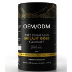 OEM Hot Sale Bottle Pack Gold Shilajit Gummies Manufacturer - Custom Formula for Immune Support
