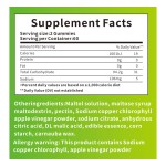 Factory Direct Weight Loss Sodium Copper Chlorophyll Detox Gummy Manufacturer - Chlorophyll Gummies Wholesale