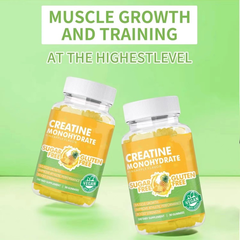 高品质一水肌酸软糖OEM代工 - 肌肉构建一水肌酸软糖源头厂家