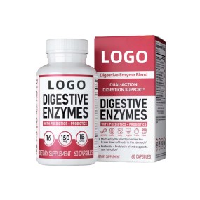OEM Private Label Digestive Enzyme Supplement Manufacturer - Health Probiotics Prebiotics Capsules for Gut Health