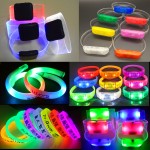 圣帕特里克节供应商-OEM LED发光项链节日配件