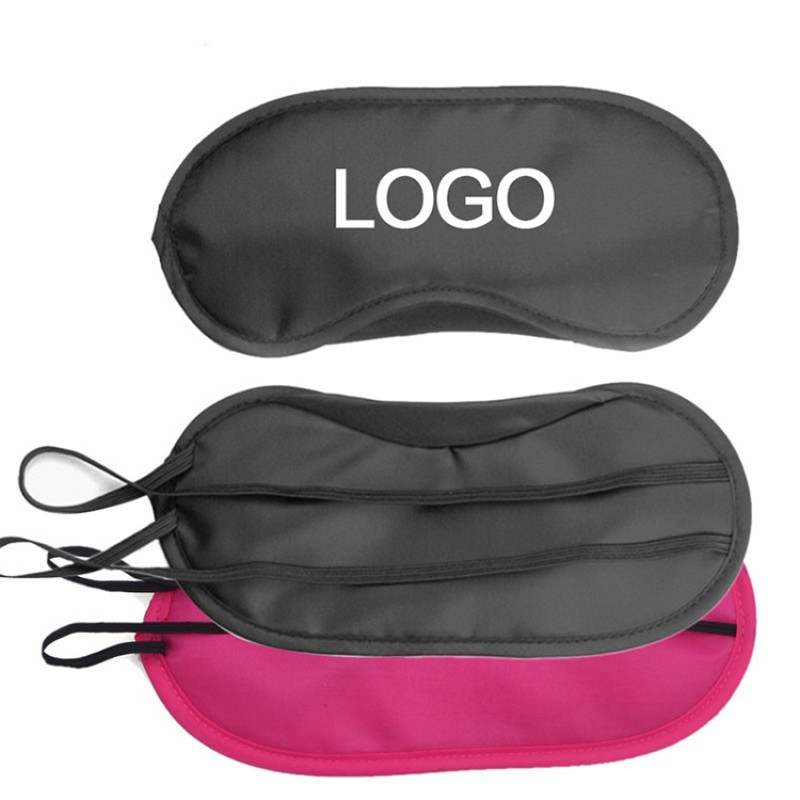 Sleep Mask Manufacturer - Custom Travel Blindfold with Nose Pad Adjustable Strap
