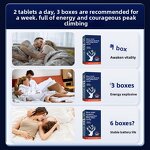 Cistanche Ginseng Tablets Manufacturer - Deer Antler Male Energy 60 Count Staying Late