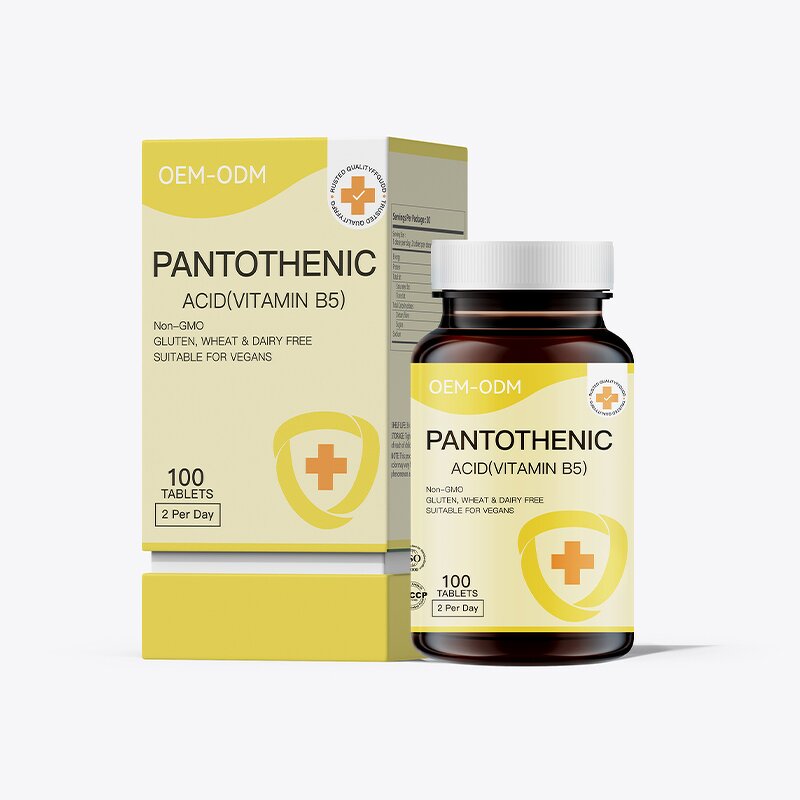 Vitamin B5 Tablets Manufacturer - Adult Mineral Trace Element 60 Count OEM/ODM