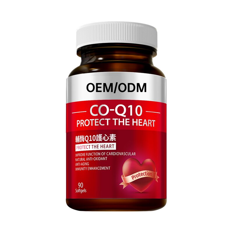 Coenzyme Q10 Softgels Manufacturer - Cardiovascular Middle-Aged Elderly HK/Zhuhai OEM