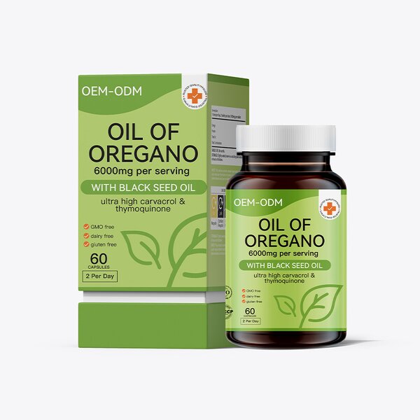 Black Seed Oil Capsules Manufacturer - Antioxidant Oregano Oil OEM/ODM Private Label