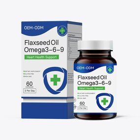 Flaxseed Oil Capsules Manufacturer - Omega-3-6-9 Adult Development OEM/ODM
