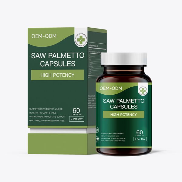 Saw Palmetto Capsules Manufacturer - Natural Plant-Based Herbal Wellness Aid