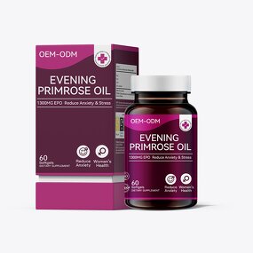 Evening Primrose Oil Softgels Manufacturer - 1300mg 60 Count Non-GMO Gluten Free