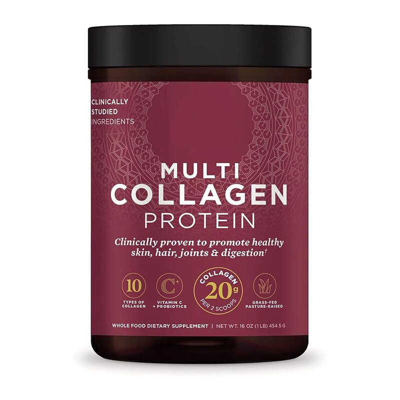 Collagen Peptide Powder Manufacturer - 0.454kg Probiotics Vitamin C 24-Month OEM