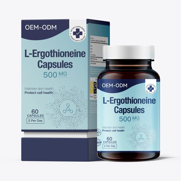 L-Ergothioneine Capsules Manufacturer - Antioxidant Supplement Private Label