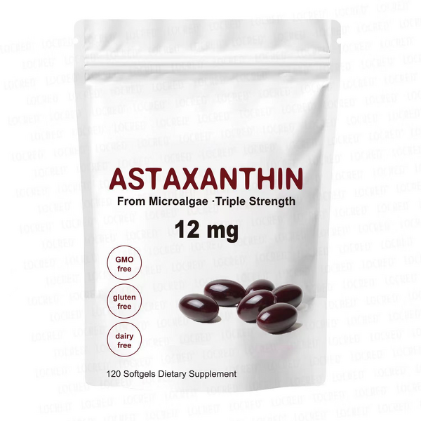 Astaxanthin Softgels Manufacturer - Skin Bone Health 2/Day Marine Biology OEM